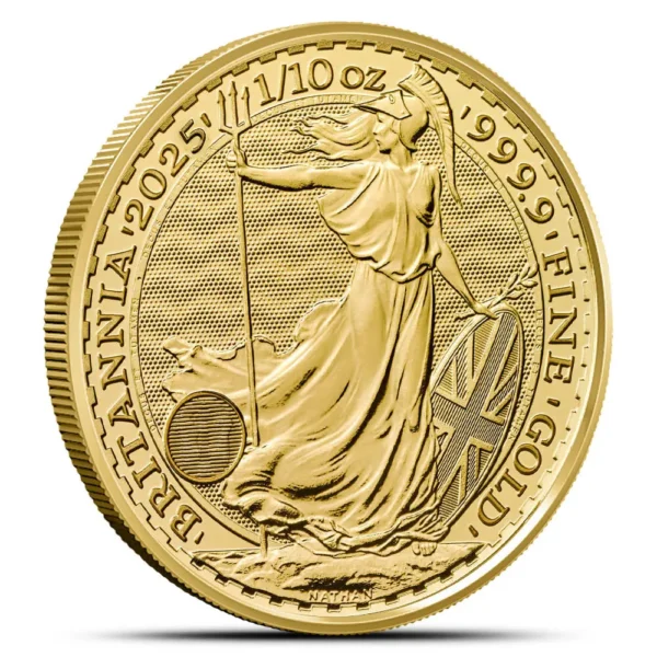 1/10 oz British Gold Britannia Coin