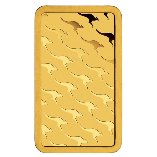 The Perth Mint 1 gram gold bar (reverse side) – premium quality investment product