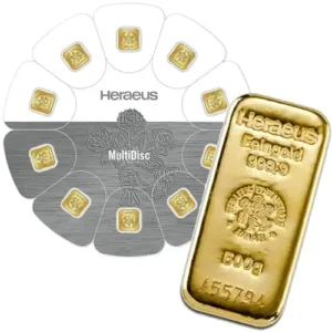 Heraeus gold bars