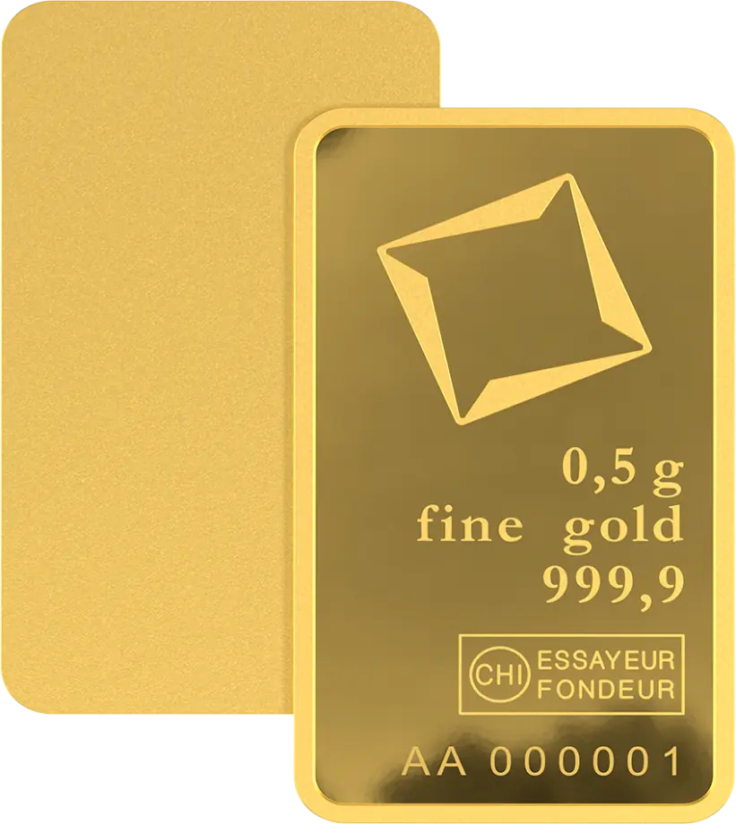 Valcambi 5 gram gold bar – 999.9 fine pure gold Valcambi 5 gram gold bar – 999.9 fine investment gold, pure gold