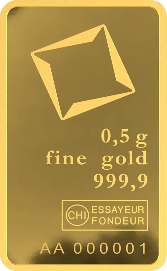 Valcambi 5 gram gold bar – single, 999.9 fine investment gold Valcambi 5 gram gold bar – single bar, 999.9 fine investment gold