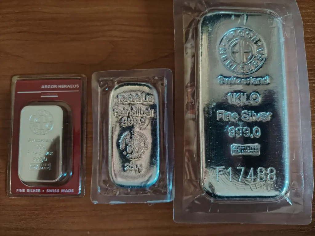 3 сребърни кюлета със сереин номе и без сертификат