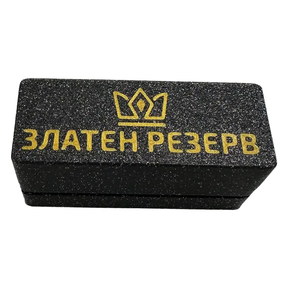 Box for smal coins with cap Gold Reserve Box for smal coins with cap Gold Reserve