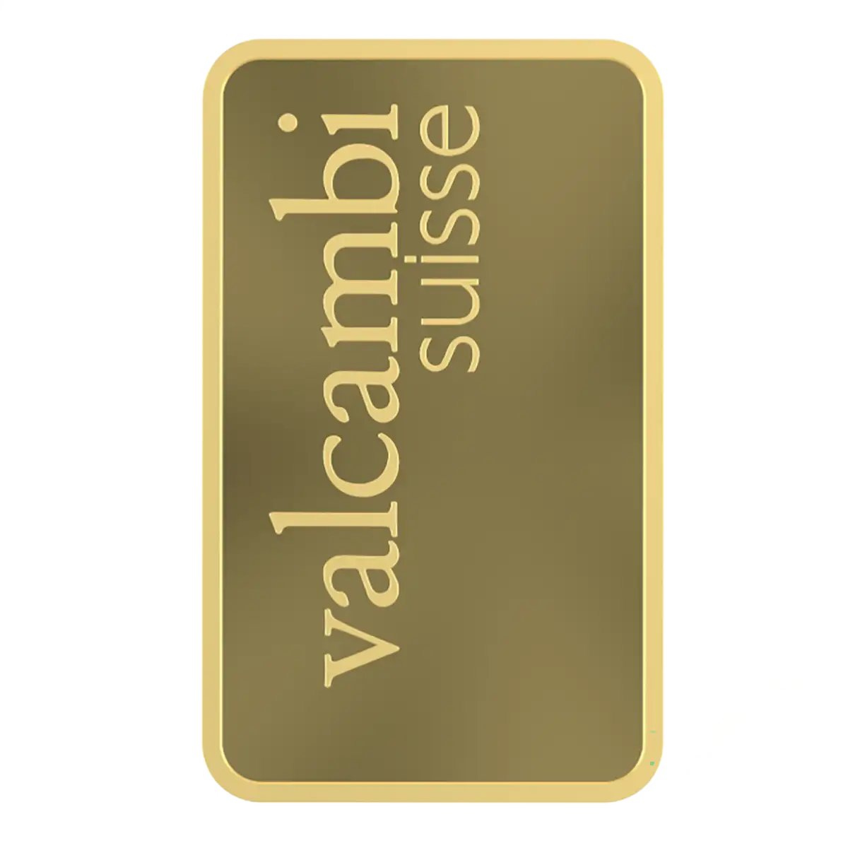 Valcambi 2.5г Златно Кюлче 999.9 — Гръб (Без Опаковка) | Златен Резерв Valcambi 2.5г кюлче злато 999.9 — гръб, без опаковка